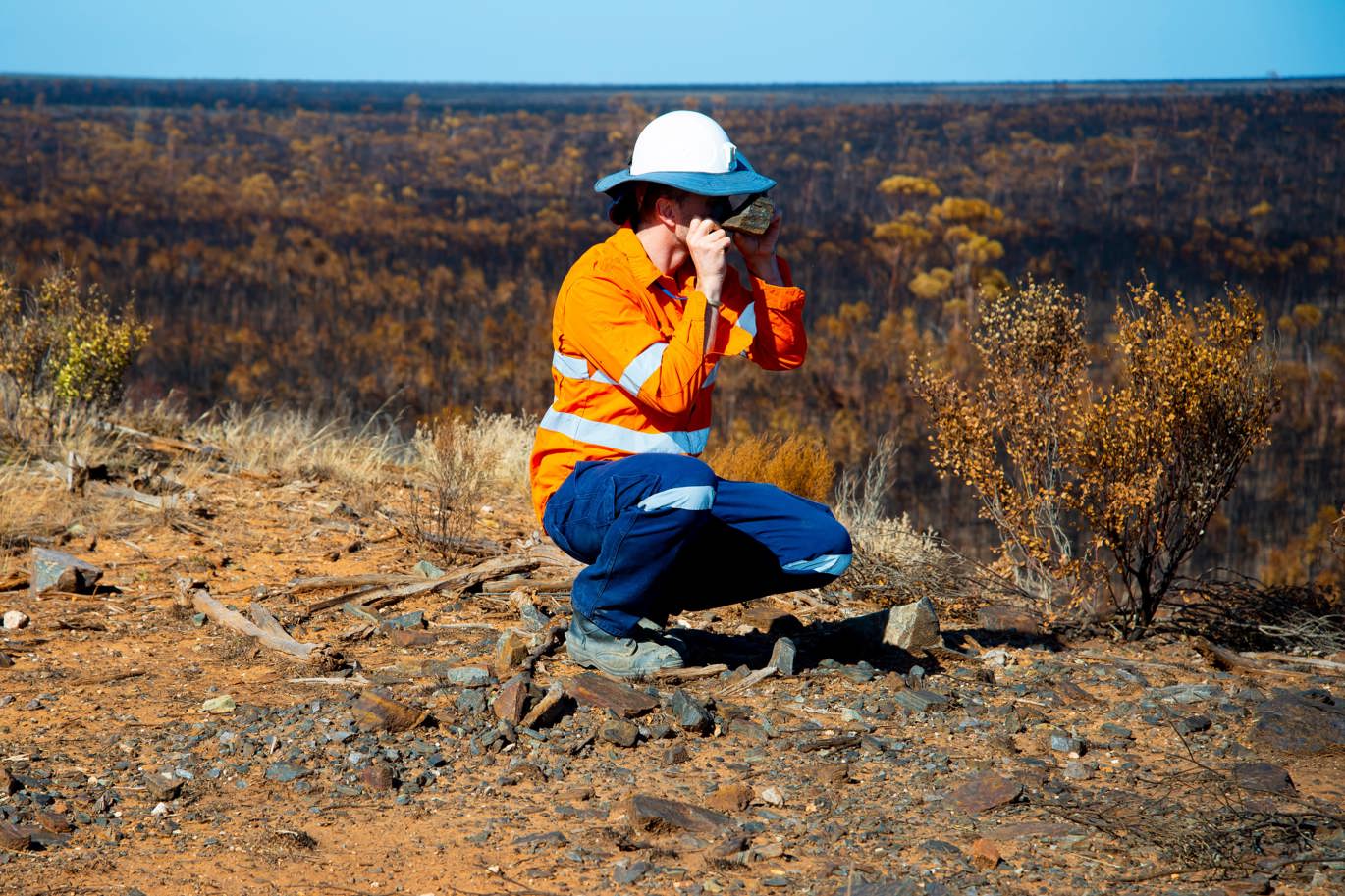 Geologist in Australia